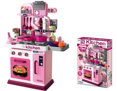 Sparkys Kuchynka ružová s príslušenstvom