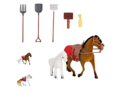 Sparkys Kôň a poník s príslušenstvom 7ks