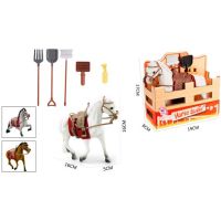 Sparkys Kôň v stajni s príslušenstvom 7 ks 2