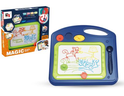 Sparkys Magnetická kresliaca tabuľa MAGIC farebná modrá