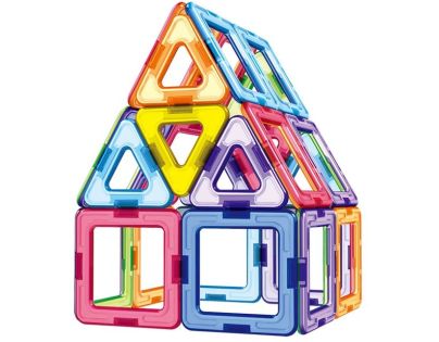 Sparkys Magnetická stavebnica Magnetic Sheet 46 dielikov