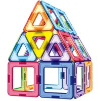 Sparkys Magnetická stavebnica Magnetic Sheet 46 dielikov 2