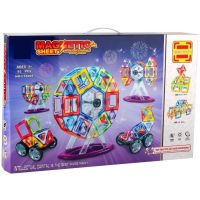 Sparkys Magnetická stavebnica Magnetic Sheet 92 dielikov