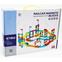 Sparkys Magnetická závodná dráha 240 ks + elektrické auto