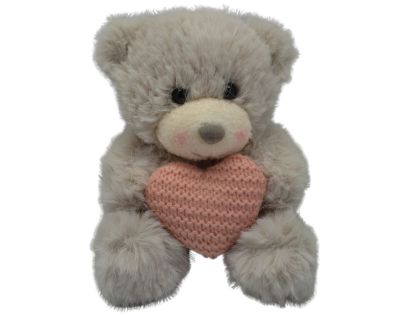 Sparkys Medvedík so srdiečkom 2 farby šedý