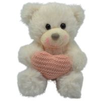 Sparkys Medvedík so srdiečkom 2 farby bílý