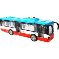 Sparkys Mestský autobus na setrvačník s osvetlením a zvukom - červený 2