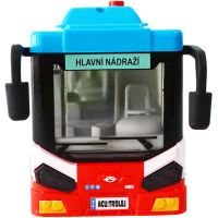 Sparkys Mestský autobus na setrvačník s osvetlením a zvukom - červený 3