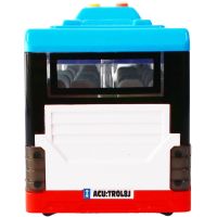 Sparkys Mestský autobus na setrvačník s osvetlením a zvukom - červený 5