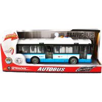 Sparkys Mestský autobus na setrvačník s osvetlením a zvukom - modrý 3