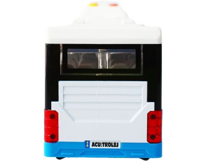 Sparkys Mestský autobus na setrvačník s osvetlením a zvukom - modrý