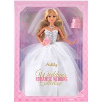 Sparkys Módna bábika v bielych svadobných šatách 2