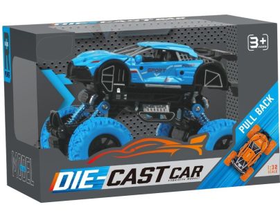 Sparkys Monster truck 1:32 KLX600-330 spätné natáčanie modré