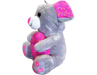 Sparkys Myš s donutom sivá 25 cm