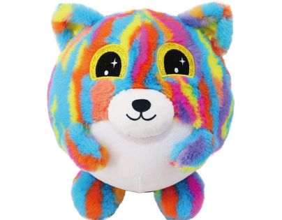 Sparkys Nafukovací plyšový kamarát - Medvedík dúhový 23 cm