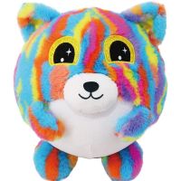 Sparkys Nafukovací plyšový kamarát - Medvedík dúhový 23 cm