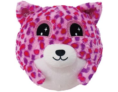 Sparkys Nafukovací plyšový kamarát - Medvedík fialový 15 cm