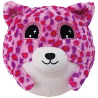 Sparkys Nafukovací plyšový kamarát - Medvedík fialový 15 cm