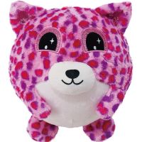 Sparkys Nafukovací plyšový kamarát - Medvedík fialový 23 cm