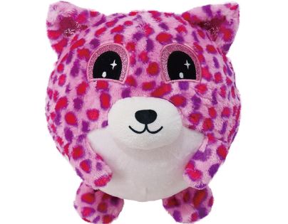 Sparkys Nafukovací plyšový kamarát - Medvedík fialový 23 cm