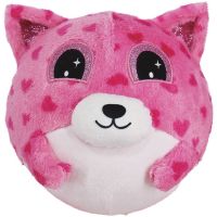 Sparkys Nafukovací plyšový kamarát - Medvedík ružový 15 cm