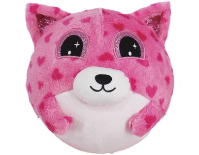 Sparkys Nafukovací plyšový kamarát - Medvedík ružový 15 cm