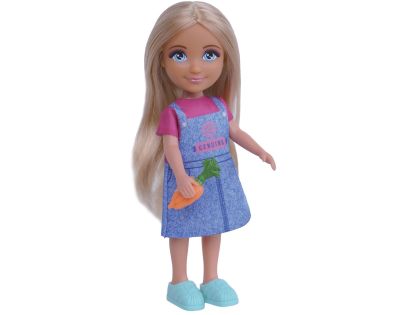 Bábika farmárka - kôň, auto s prívesom