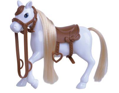 Bábika farmárka - kôň, auto s prívesom