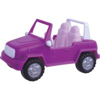 Bábika farmárka - kôň, auto s prívesom 5