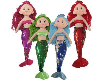 Sparkys Hadrová bábika - morská panna 50 cm, 4 druhy