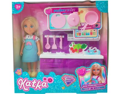 Sparkys Bábika KATKA s kuchynským setom