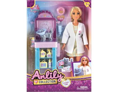 Sparkys Bábika veterinárka s mačičkou