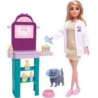 Sparkys Bábika veterinárka s mačičkou