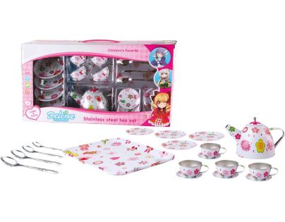 Sparkys Plechová čajová sada s príslušenstvom 19 ks