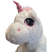 Sparkys PLYŠÁKOV - Jednorožec sediaci 30 cm bílý 2