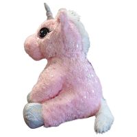 Sparkys PLYŠÁKOV - Jednorožec sediaci 45 cm růžový 3