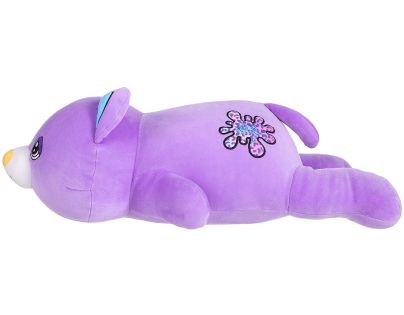 Sparkys Plyšový kamarát - Mačka Fialinka 50 cm ležiaca