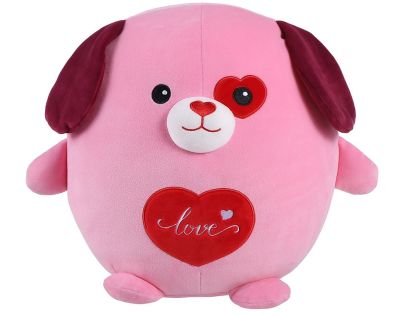 Sparkys Plyšový kamarát - Psík Láskáček 20 cm ružový