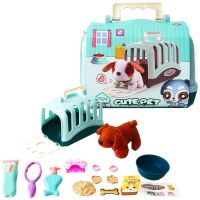 Sparkys Plyšový maznáčik v prepravke - sada 15 ks zelená