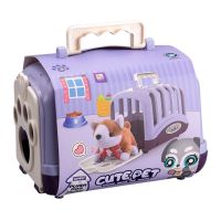 Sparkys Plyšový maznáčik v prepravke - sada 15 ks fialová 2