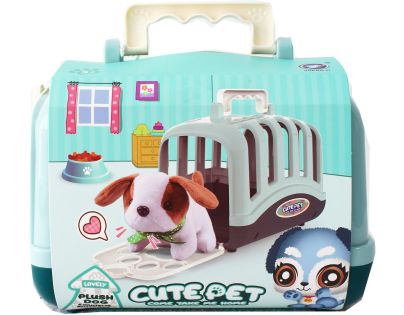 Sparkys Plyšový maznáčik v prepravke - sada 15 ks zelená