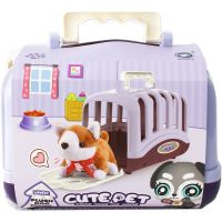 Sparkys Plyšový maznáčik v prepravke - sada 15 ks fialová 5