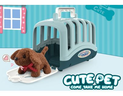 Sparkys Plyšový maznáčik v prepravke - sada 15 ks zelená