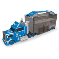 Sparkys Policajný kamión so 4 autami a dopravnými značkami