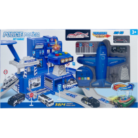 Sparkys Policajný SET garáž s autom meniacim farbu 2