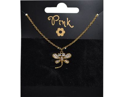 Pozlátený retiazok s príveskom VÁŽKA