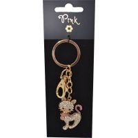 Sparkys Prívesok na kľúče - Diamantová Mačka 2