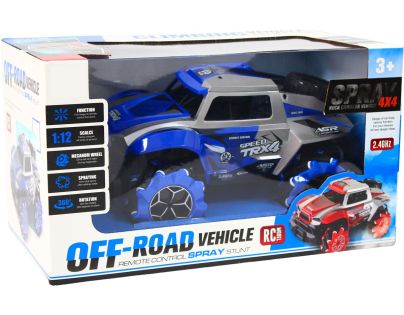 Sparkys RC Auto OFF ROAD 1:12 s efektom dymu modré