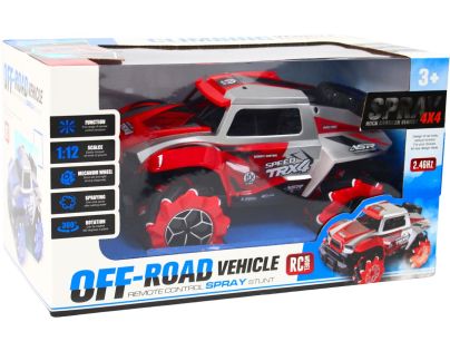 Sparkys RC Auto OFF ROAD 1:12 s efektom dymu červené