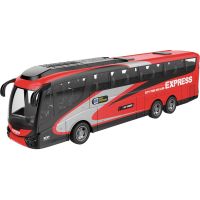 Sparkys RC Autobus s LED osvetlením červený